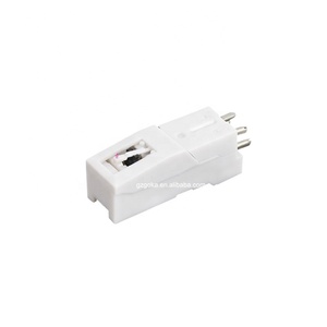 Color blanco tocadiscos gramófono piezoeléctrico cerámica vinilo tocadiscos aguja de repuesto - Product Image 5