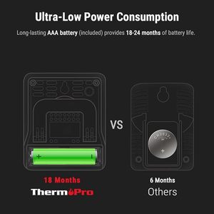 Tp49 kỹ thuật số ẩm kế trong nhà độ ẩm mét Mini ẩm kế Nhiệt kế với nhiệt độ và độ ẩm Màn hình phòng Nhiệt kế - Product Image 6