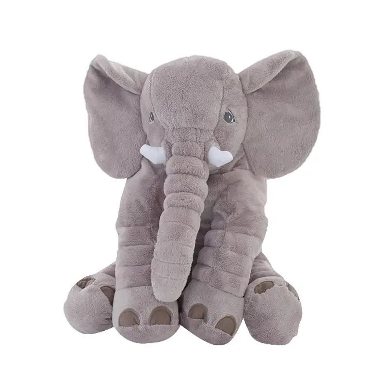 High Quality Comforting Elephant Doll Plush Toy, Air Conditioner Pillow Dual-Use Sleep Rag Doll