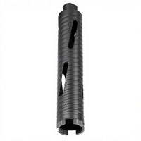 Foret diamanté à portée profonde avec longues fentes de dépoussiérage pour le perçage du béton et de la maçonnerie