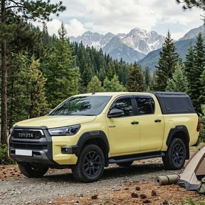 Capot de benne en acier galvanisé 300 kg, étanche, sans perçage, antivol pour Toyota <span class=keywords><strong>Hilux</strong></span> <span class=keywords><strong>Revo</strong></span> 2015-2025 Ute - Product Image 3
