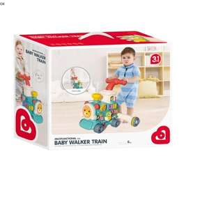 Assistant de marche 3-en-<span class=keywords><strong>1</strong></span> multi-fonction Spray Train forme correspondant enfant en bas âge Push Pull activité bébé Montessori Walker jouet - Product Image 5