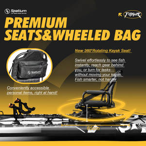 <span class=keywords><strong>Spatium</strong></span>, el último Kayak inflable de liberación de paleta de pie manos libres para 1 persona, barco de pesca, Kayak de pesca en el mar para pesca - Product Image 4