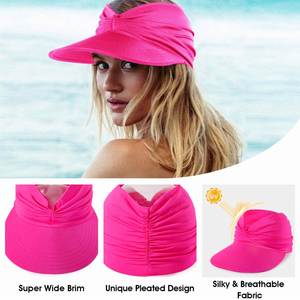 Casquette de soleil anti-UV élastique pour femme, idéale pour le printemps et l'été, la plage, le cyclisme et les activités de plein air – Grande Vente - Product Image 2