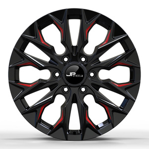 <span class=keywords><strong>Jantes</strong></span> en alliage forgées JPwheels Factory pour tout-terrain, 17x8 <span class=keywords><strong>pouces</strong></span>, à déport profond, 6x139.7, en aluminium T6061-T6 # JR1115 - Product Image 2