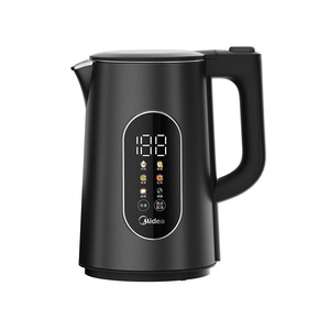 Bouilloire électrique Midea 1,7 L en acier inoxydable avec contrôle multi-température, sans fil, MK-SHE1750 - Product Image 1