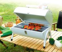 CHRT Portable Grill Multifonction Ferronnerie Camping Barbecue Grill Double Usage Charbon De Bois Barbecue Grill Barbecue Fournitures