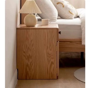 Table de chevet et table d'appoint de canapé multifonction en bois de luxe avec niche pour chat intégrée - Product Image 4