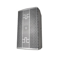 Système de sonorisation portable Xtuga FB10s 2 voies, 10 pouces, enceinte passive stéréo en bois argenté, pour extérieur, professionnel, musique, audio