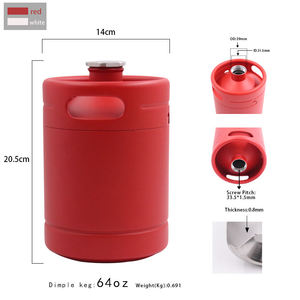 Barril <span class=keywords><strong>de</strong></span> <span class=keywords><strong>Cerveza</strong></span> <span class=keywords><strong>de</strong></span> Acero Inoxidable 304 <span class=keywords><strong>de</strong></span> 2L, 4L, 5L, 10L, Mini Barril/Cubo para Cócteles con <span class=keywords><strong>Grifo</strong></span>, Personalizable con Logotipo, para Regalos o Bares - Product Image 3