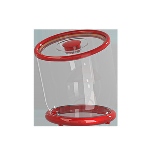 Rice Bucket Large Capacity Sealed Insect Proof Moisture Proof Cylinder Rice Storage Container With Measuring Cup Kitchen Use - Product Image 5
