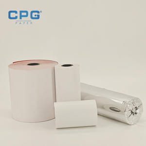 Papel Térmico para Recibos de Alta Calidad OEM Personalizado, 80*80 mm, 65 g/m², Rollo de Papel Térmico para Logística - Product Image 1
