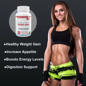 OEM aumento di peso integratori a base di erbe femminili ingrasso capsula guadagno di peso pillole di appetito muscoli Booster - Product Image 5
