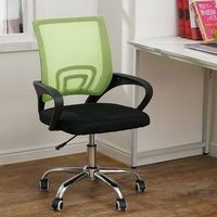 Chaise de travail moderne en maille Chaise de bureau pivotante de haute qualité pour la maison, l'école, l'hôpital ou le salon Style ascenseur