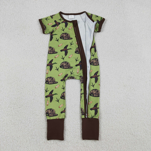 En Existencia, Gorro de Pato para Bebé, Pijama de Camuflaje para Niños, Ropa a Juego para Hermanos, Ropa de Moda para Niños Pequeños al por Mayor - Product Image 3