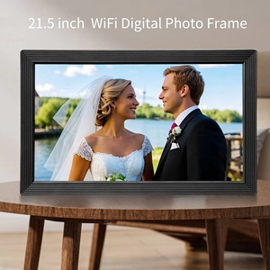 Smart Digital Picture <b>Frame</b> 21-inch-WiFi <b>Large</b> Digital <b>Photo</b> <b>Frame</b> Wall Mountable, Easily Sharing <b>Photos</b> Videos Via Frameo App - Product Image 2
