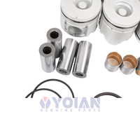 Perlengkapan Perbaikan Part Overhaul Asli 4JB1 4JA1 4JG1 4JJ1 untuk Part Excavator ISUZU Piston/Liner Silinder