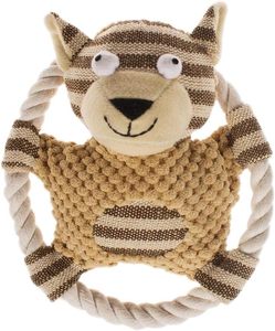 Fabricant en gros de jouets pour chiens en peluche avec logo personnalisé, ensemble de jouets à mâcher qui couinent - Product Image 2