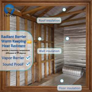 Láminas <span class=keywords><strong>de</strong></span> <span class=keywords><strong>Aislamiento</strong></span> Térmico <span class=keywords><strong>de</strong></span> Burbujas <span class=keywords><strong>de</strong></span> Aluminio Reflectante, Resistentes al Fuego y Ecológicas <span class=keywords><strong>para</strong></span> Techo, en Oferta - Product Image 6