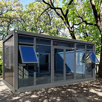 Casa Contenedor Modular de Ensamblaje Rápido Totalmente Personalizable, Diseño Personalizado, Casa y Oficina Prefabricada Desmontable