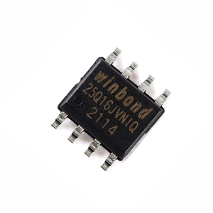 Componentes electrónicos de circuito integrado IC, chip de memoria Sop-8 con serigrafía 25Q16JVNIQ original W25Q16JVSNIQ - Product Image 1