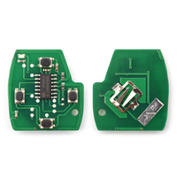 Llave de Coche de Repuesto con Control Remoto de 3 Botones, Chip 46, FSK433.92 MHz, FCC ID: CWTWB1U545