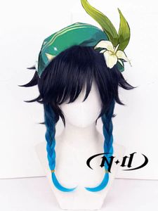 Costume de cosplay ND Venti Genshin Impact Mondstadt Anemo Archon Barbatos Vision Wendy, résistant à la chaleur, fabriqué à la machine, brun clair - Product Image 2