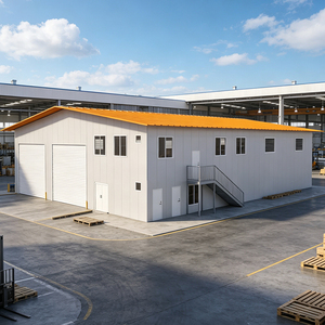 Nave Industrial Prefabricada de Acero Estructural Galvanizado para Logística, Almacén de Gran Envergadura, Instalación Comercial - Product Image 1