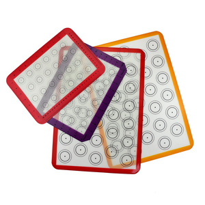 Tapis de cuisson en silicone OEM/ODM, résistant à la chaleur, pour macarons, pâtisserie feuilletée et biscuits, antiadhésif - Product Image 1