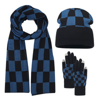 Nuevos Conjuntos de Gorros, Guantes y Bufandas de Invierno Cálidos 2026, Tejidos Suaves, Térmicos, Jacquard, para Actividades al Aire Libre, para Adultos, Largos, Lisos y Teñidos