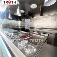 Remorque alimentaire mobile personnalisée Truth, entièrement équipée avec cuisine complète, pour restaurant, poulet rôti et tacos