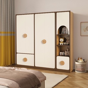 Armario moderno con estante de almacenamiento y cajón para dormitorio o habitación infantil - Product Image 1