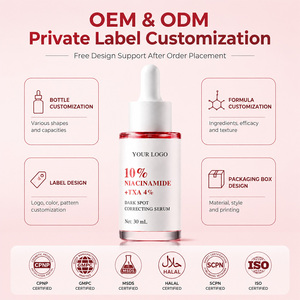 Sérum Éclaircissant Anti-Taches avec 10% de Niacinamide et 4% de TXA – Unifie le Teint, Atténue les Taches de Rousseur et les Cicatrices d'Acné – Marque Privée, Fournisseur OEM - Product Image 6
