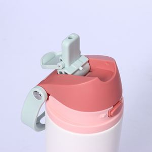 Vaso Térmico Portátil de Acero Inoxidable 304 con Tapa Abatible, Gran Capacidad, Aislado, Compatible con Coche, para Estudiantes, Uso Exterior, Transfronterizo - Product Image 2