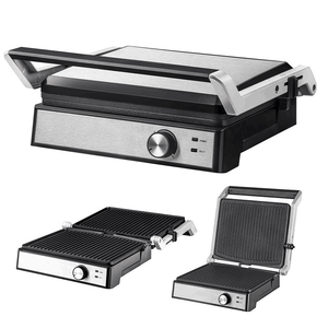 Nouvelle Plaque de Cuisson Électrique 2 Plaques, Gril Contact Sans Fumée, <span class=keywords><strong>Barbecue</strong></span> Commercial, Plaque de Cuisson Électrique, Poêle Électrique - Product Image 3