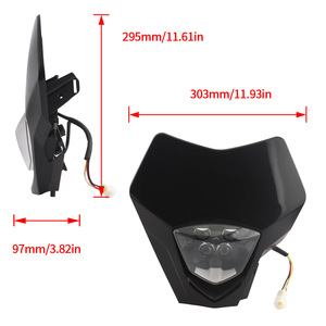 Faro LED ZUQING HL146-1 Negro 12V para Motocicletas Todoterreno GAS EC250 250F 300F EX 300 350F - Product Image 4
