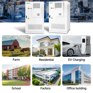 Sistema de Almacenamiento de Energía ESS de 60KWh LiFePO4, Batería Montada en Rack, Sistema Solar con Enfriamiento por Aire, Conexión a la Red, Uso Industrial y Comercial - Product Image 2