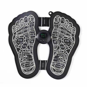Youmay acupuntura eléctrica EMS dispositivo plegable portátil salud pulso pie masajeador Mat máquina - Product Image 1