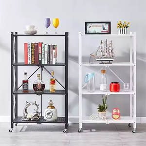 Estante Metálico Plegable de un Solo Nivel, Multifuncional, para Organización de Cocina, Solución para Ahorrar Espacio, Compatible con Google Home y <span class=keywords><strong>Homepod</strong></span> - Product Image 3