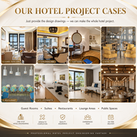 Seaview Resort Hotelmöbel-Set Maßgefertigte Hotelmöbel mit Kingsize-Bett TV-Wand und Nachttisch für Projekte