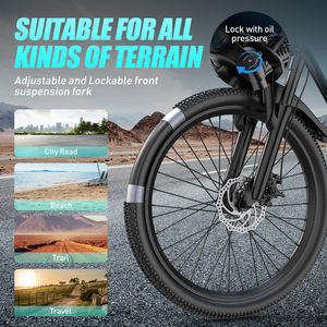 Aairsk GT900 Vélo Électrique de Loisirs entrepôt UE, Cadre en Acier Carbone 36V 13AH, Batterie Cachée Longue Durée - Product Image 6