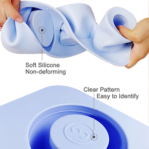 Moule à glaçons en silicone à 3 cavités pour gobelet, bac à glaçons cylindrique creux avec couvercle pour whisky, café, jus et boissons estivales - Product Image 4