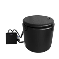 Baignoire à immersion froide gonflable avec refroidisseur, support super résistant, fabrication directe d'usine