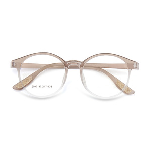 Montures de lunettes œil-de-chat tendance pour enfants 2047 47-17-138, légères, monture complète, verres en acrylique, origine Danyang - Product Image 1