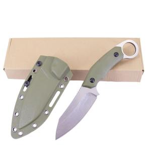 Hazır stok keskin yüksek sertlik Bush Craft bıçak avcılık kamp açık bıçak taktik sabit bıçak bıçak kılıf ile - Product Image 1