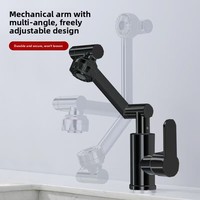 Robinet de cuisine Huoli en acier inoxydable, universel, à capteur tactile, monocommande, à poser sur plan, avec cartouche en cuivre, garantie 3 ans