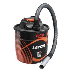 Bidone aspiraceneri 800W (18Lt) ASHLEY 112 Negro y Rojo 40029 00014 - Product Image 1