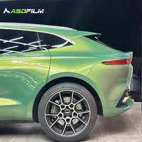 Film de protection automobile ASD TPU Rainbow Emerald T Color PPF 60"X50' auto-réparateur anti-rayures 7,5 mil d'épaisseur, film protecteur changeant de couleur