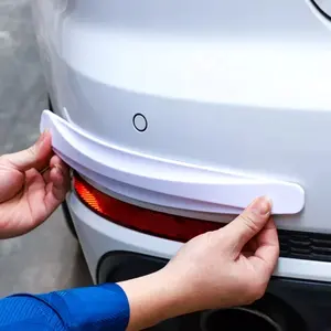 Dropshipping Hot SHOPIFY 2 Pcs Bumper Protective Strip Pvc Anti Collision Car Bumper Guard Strip