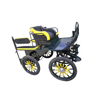 รถม้าสี่ล้อสีเหลืองรุ่นใหม่ล่าสุด/รถม้าโพนี่แสนน่ารัก/รถม้าสุดวิเศษ - Product Image 2